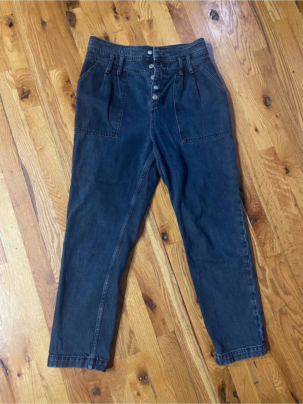 Vintage Women’s Paper Bag Jeans